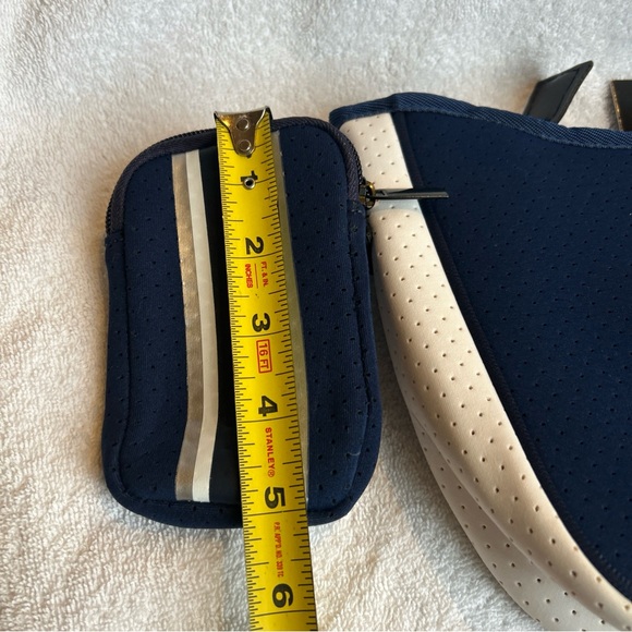 Haute Shore Navy and White Purse Bag with coins purse - Picture 14 of 15